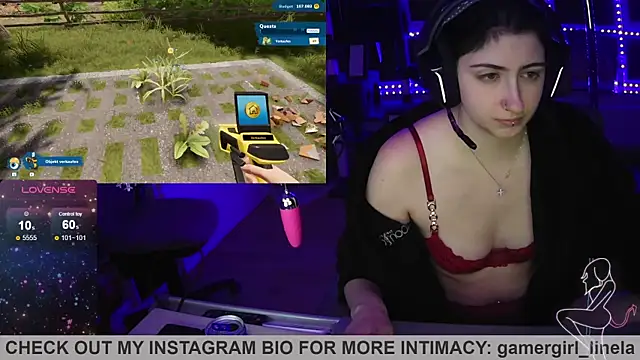 Gamergirl-Linela online show from 17, 12, 2025