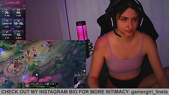 Gamergirl-Linela online show from 12, 3, 2026