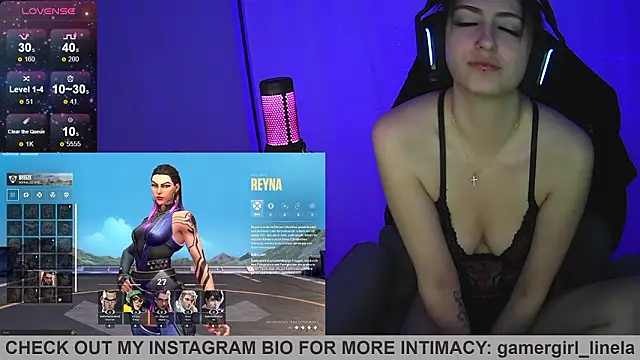 Gamergirl-Linela online show from 23, 2, 2026