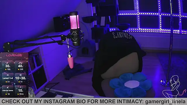 Gamergirl-Linela online show from 21, 10, 2025