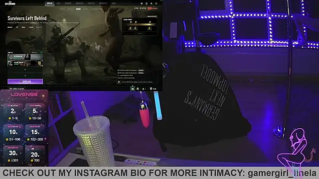 Gamergirl-Linela online show from 30, 9, 2025