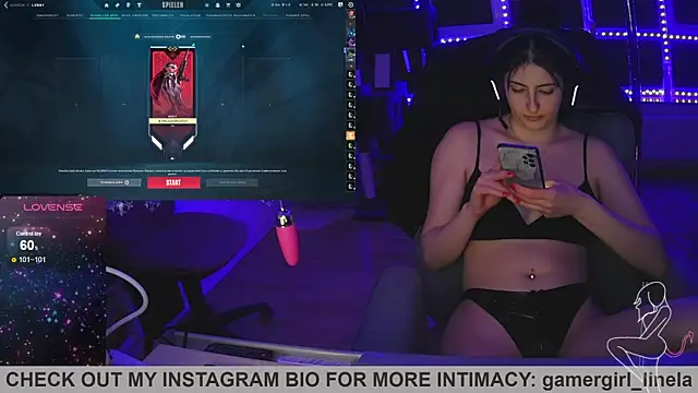 Gamergirl-Linela online show from 29, 11, 2025