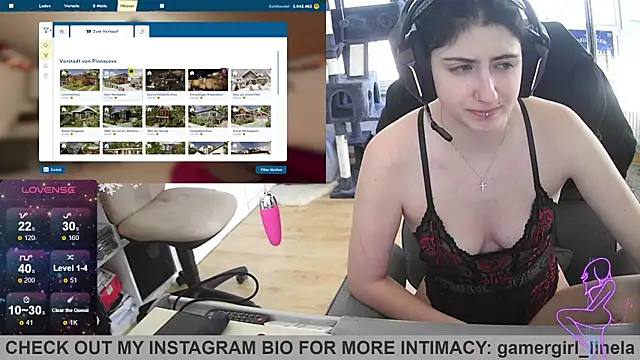 Gamergirl-Linela online show from 17, 12, 2025