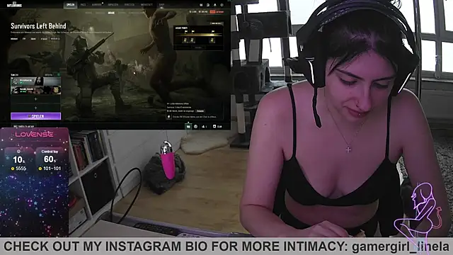 Gamergirl-Linela online show from 26, 9, 2025