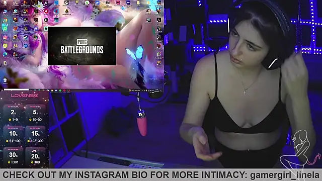 Gamergirl-Linela online show from 25, 9, 2025