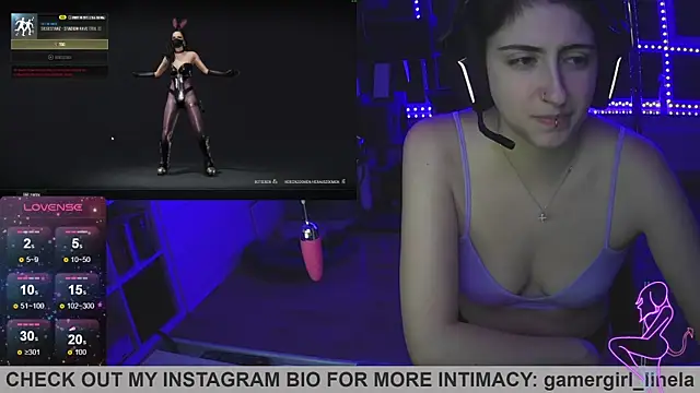 Gamergirl-Linela online show from 15, 10, 2025