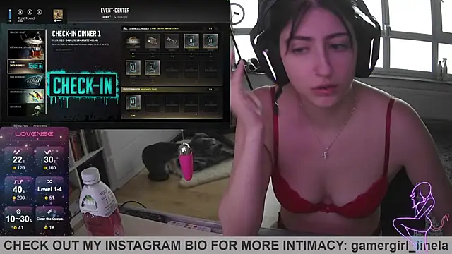 Gamergirl-Linela online show from 10, 9, 2025