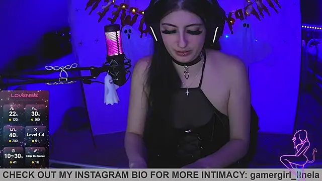 Gamergirl-Linela online show from 28, 10, 2025