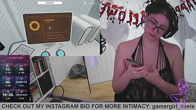 Gamergirl-Linela online show from 28, 10, 2025