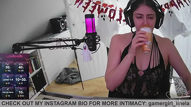 Gamergirl-Linela online show from 24, 10, 2025