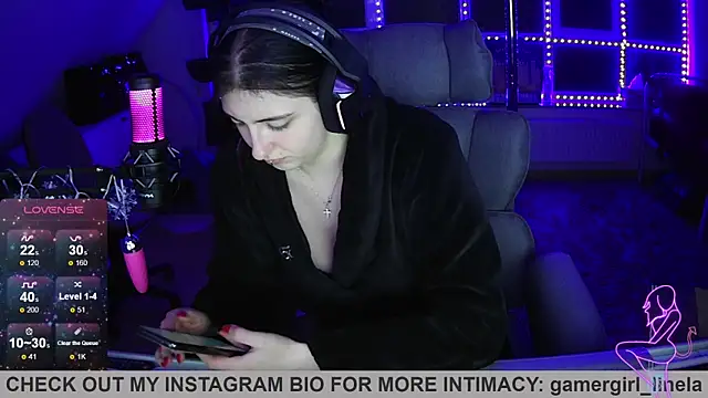 Gamergirl-Linela online show from 5, 12, 2025