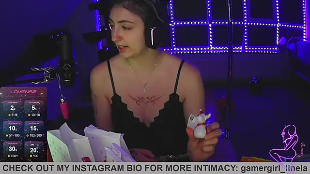 Gamergirl-Linela online show from 1, 11, 2025