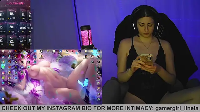 Gamergirl-Linela online show from 4, 3, 2026