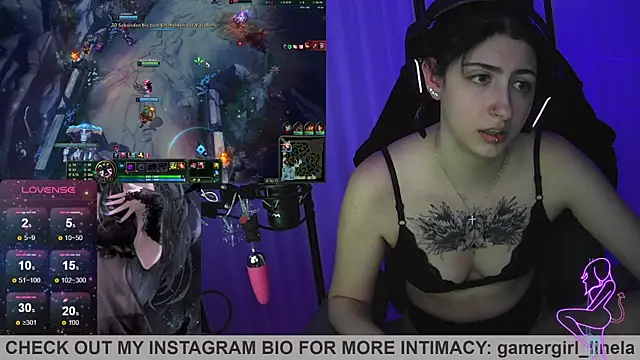 Gamergirl-Linela online show from 6, 1, 2026