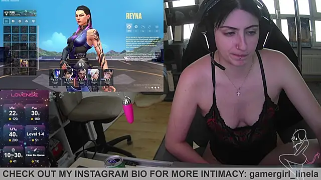 Gamergirl-Linela online show from 21, 12, 2025