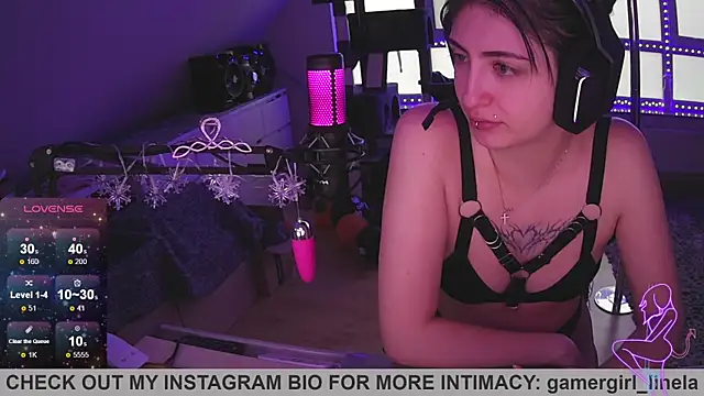 Gamergirl-Linela online show from 9, 11, 2025