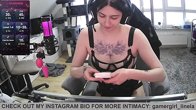 Gamergirl-Linela online show from 29, 4, 2026