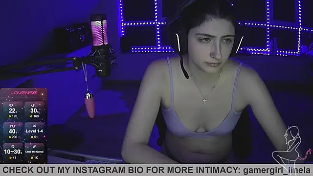 Gamergirl-Linela online show from 14, 9, 2025