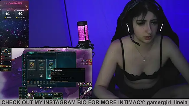 Gamergirl-Linela online show from 10, 1, 2026