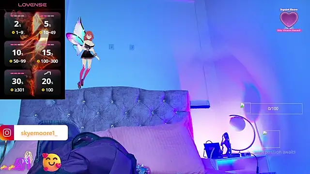 Skye Moore online show from 13, 11, 2025