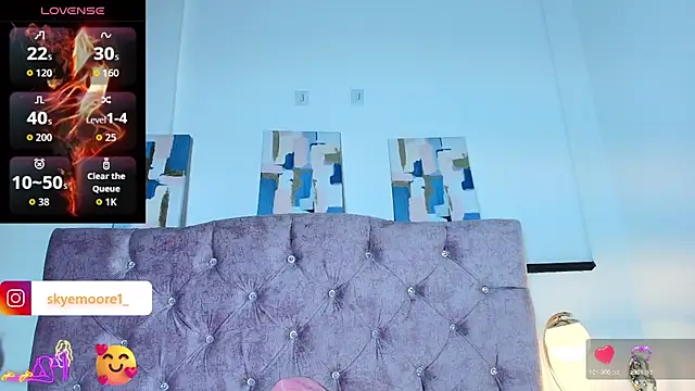 Skye Moore online show from 10, 10, 2025