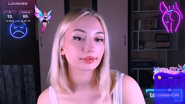 beauty blonde online show from 25, 2, 2025