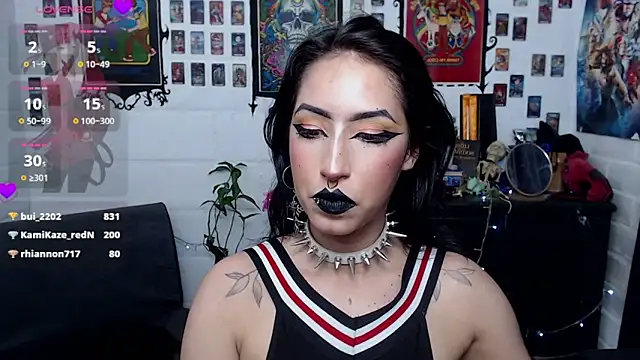 Nyx Blackmoon online show from 9, 3, 2025