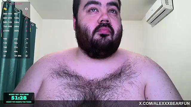 alexxxbear online show from 22, 2, 2026