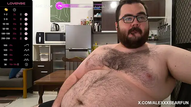 alexxxbear online show from 1, 10, 2025