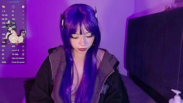 Snapshot of purplelilith3 chatting on 20, 7, 2026 purplelilith3 online show from 20, 7, 2026