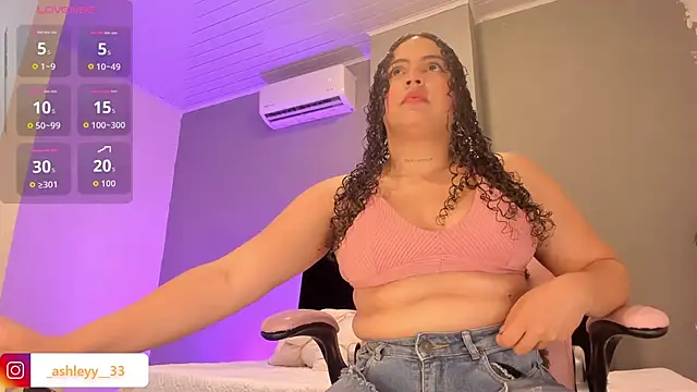  Ashley 33 online show from 24, 11, 2025