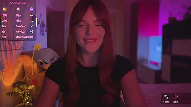 CherryRed Girl online show from 9, 7, 2026
