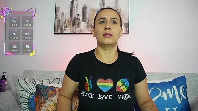 Sara Charmy online show from 7, 10, 2025