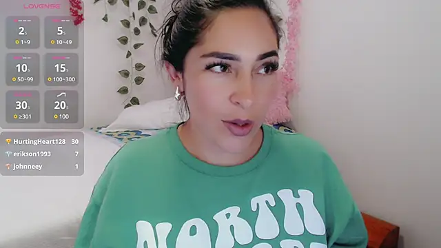 luna lgomez  online show from 18, 3, 2025