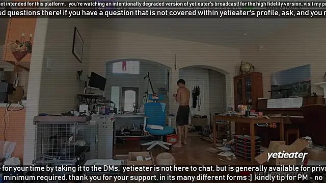 Snapshot of yetieater chatting on 17, 3, 2025 yetieater online show from 17, 3, 2025