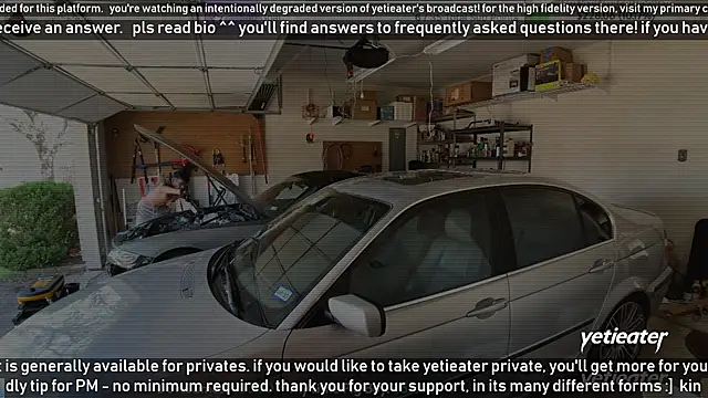 Snapshot of yetieater chatting on 17, 3, 2025 yetieater online show from 17, 3, 2025