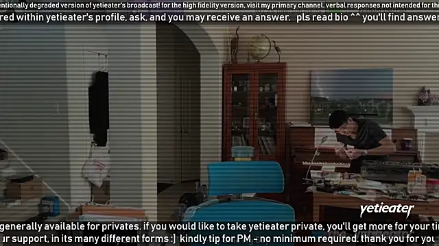 Snapshot of yetieater chatting on 24, 1, 2025 yetieater online show from 24, 1, 2025