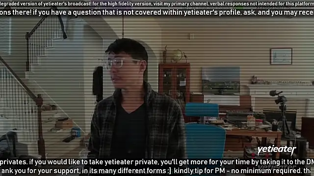 Snapshot of yetieater chatting on 22, 1, 2025 yetieater online show from 22, 1, 2025