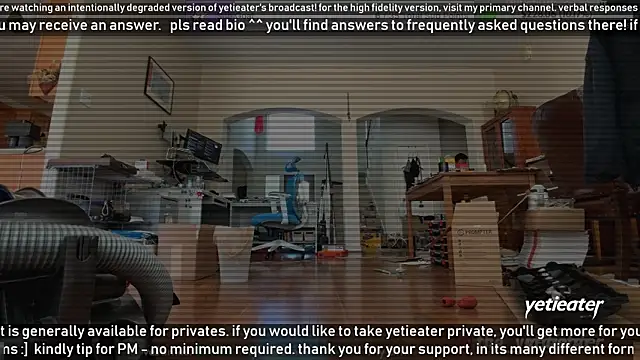 Snapshot of yetieater chatting on 20, 3, 2025 yetieater online show from 20, 3, 2025