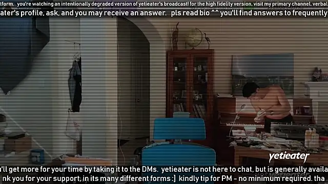 Snapshot of yetieater chatting on 31, 1, 2025 yetieater online show from 31, 1, 2025