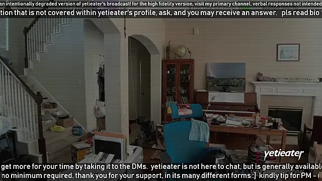 Snapshot of yetieater chatting on 10, 3, 2025 yetieater online show from 10, 3, 2025