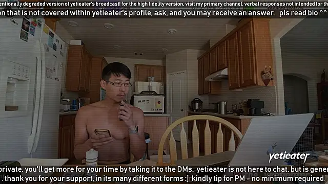 Snapshot of yetieater chatting on 11, 3, 2025 yetieater online show from 11, 3, 2025