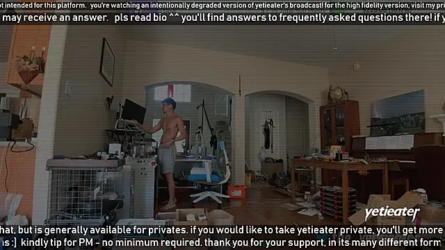 Snapshot of yetieater chatting on 16, 3, 2025 yetieater online show from 16, 3, 2025