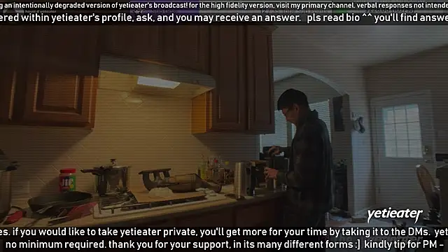 Snapshot of yetieater chatting on 17, 1, 2025 yetieater online show from 17, 1, 2025