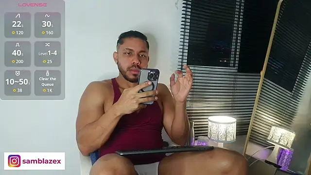 samblazex online show from 6, 10, 2025