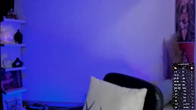 Saraa Desiree online show from 2, 10, 2025