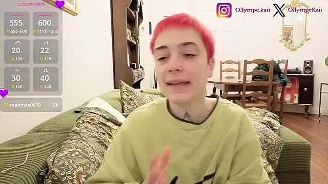 OllympeKaii online show from 11, 4, 2026