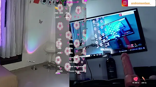 Snapshot of ANDROMEEDA chatting on 26, 6, 2026 ANDROMEEDA online show from 26, 6, 2026