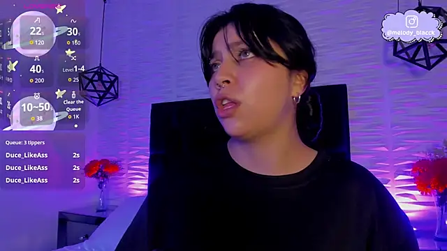 Snapshot of Melody_Black_ chatting on 11, 6, 2026 Melody Black online show from 11, 6, 2026