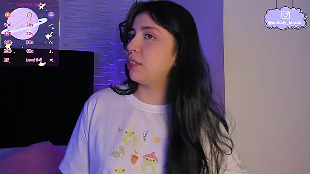 Snapshot of Melody_Black_ chatting on 9, 11, 2025 Melody Black online show from 9, 11, 2025